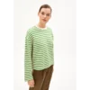 Armed Angels Sweater Frankaa stripe 30002833 Groen