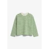 Armed Angels Sweater Frankaa stripe 30002833 Groen