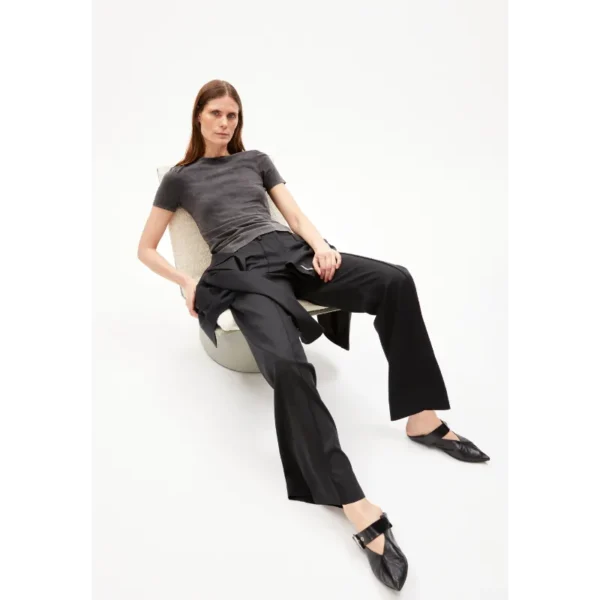 Armed Angels T-shirt Ebaanora 30006485 Zwart