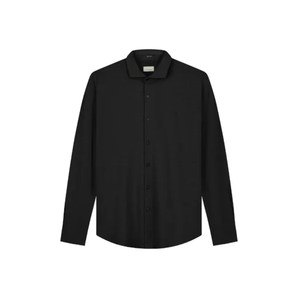 303702-AW24_999_50 Dstrezzed Overhemd Bo 303702-AW24 Zwart