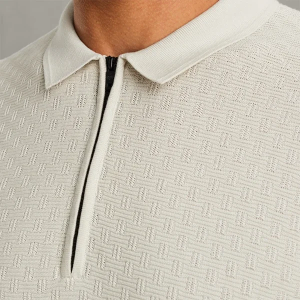 CPSS2408824-7014_model_4 Cast Iron Polo CPSS2408824 Off-White