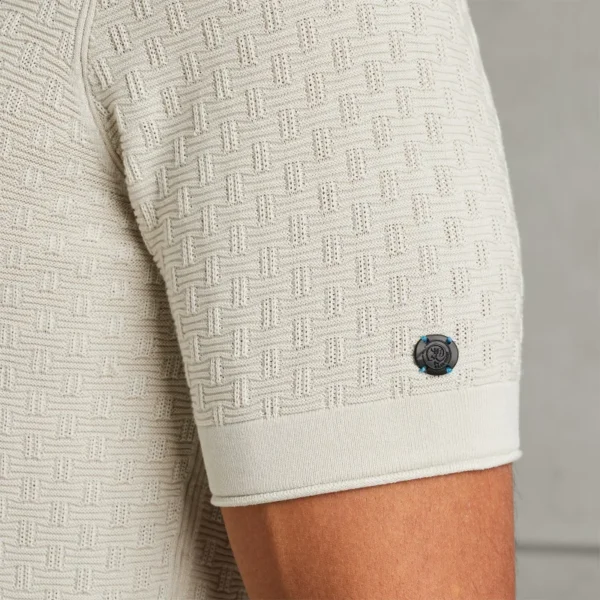 CPSS2408824-7014_model_5 Cast Iron Polo CPSS2408824 Off-White