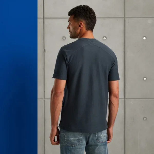 CTSS2408564-5113_model_3 Cast Iron T-Shirt CTSS2408564 Blauw