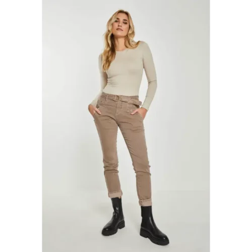 Parami Broek Bowie FW241.223259 Bruin