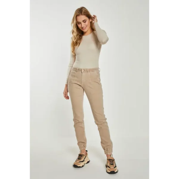 Parami Broek Bowie FW241.223316 Beige