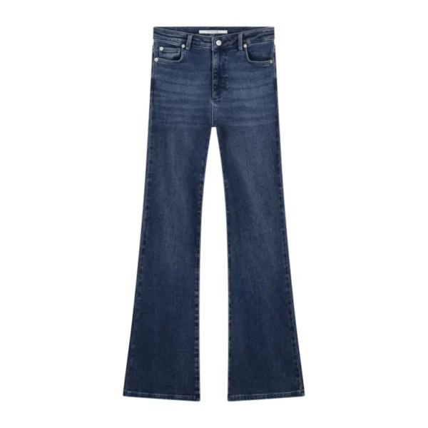 FW24_HOMAGE_H-CW24M86_Jane-FlaredJeans_119,99 Homage Jeans Jane H-CW24M86 Dark Night