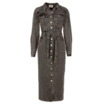 Freebird Jurk Danya Grey Wash