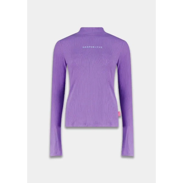 Harper&Yve Top Jane AW24P500 Paars