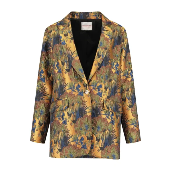 Jazzy FLOWER PRINT_Front Studio Amaya Blazer Jazzy Multicolour