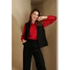 Lofty Manner Gilet Lizz PI46 Zwart