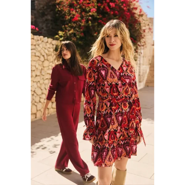 Lofty Manner Broek Nathalia pi36.1 Paars