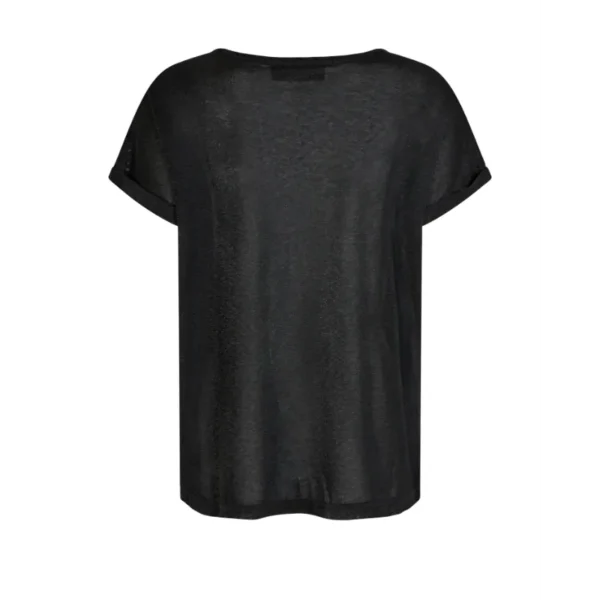 MOS-MOSH_FW24_801_121500_2 Mos Mosh T-shirt 121500 Zwart