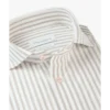 Profuomo Japanese Knit Overhemd PPVH30045B Zand