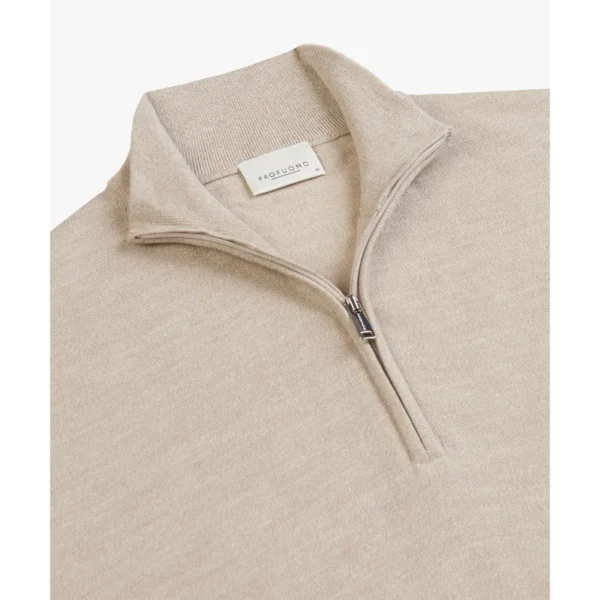 PPVJ30003I_102 Profuomo Trui PPVJ30003I Beige