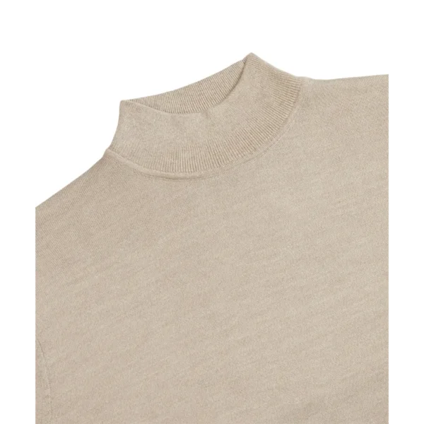 PPVJ30004F_102 Profuomo Trui Merino PPVJ30004f Beige