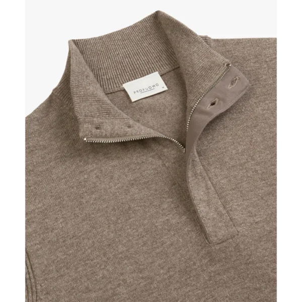 PPVJ30024D_102 Profuomo Trui PPVJ30024d Beige