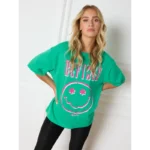 Refined Department T-shirt Maggy R2408713518 Groen
