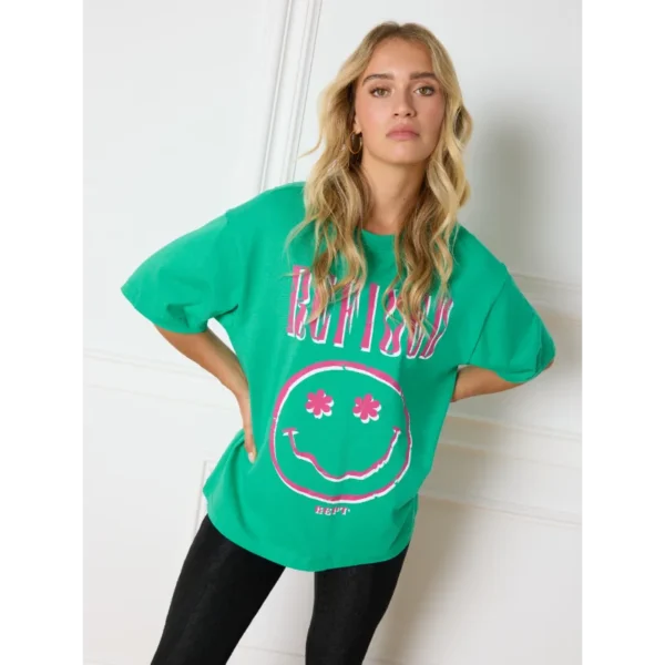 Refined Department T-shirt Maggy R2408713518 Groen
