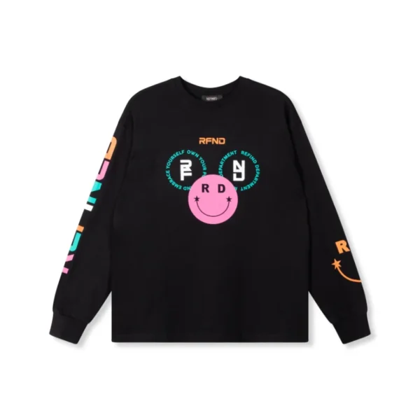 R2408813520_999_03 Refined Department T-shirt Jody R2408813520 Zwart