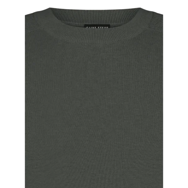 SAINT STEVE-SEPP-230515-BEETLE MEL_FRONT_detail Saint Steve Trui Sepp 230515 Beetle Melange