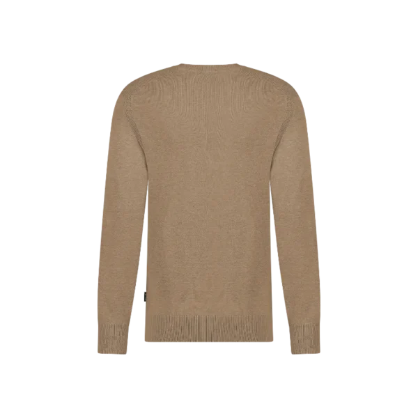 SAINT STEVE-SEPP-230515-SAND MEL_BACK Saint Steve Trui Sepp 230515 Sand Melange