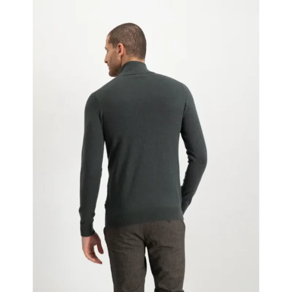 SAINTSTEVE_CAS_BEATLEMELANGE_BACK Saint Steve Trui Cas 19480 Beetle Melange