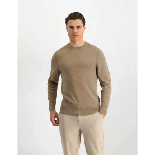 SAINTSTEVE_SEPP_SAND_FRONT Saint Steve Trui Sepp 230515 Sand Melange