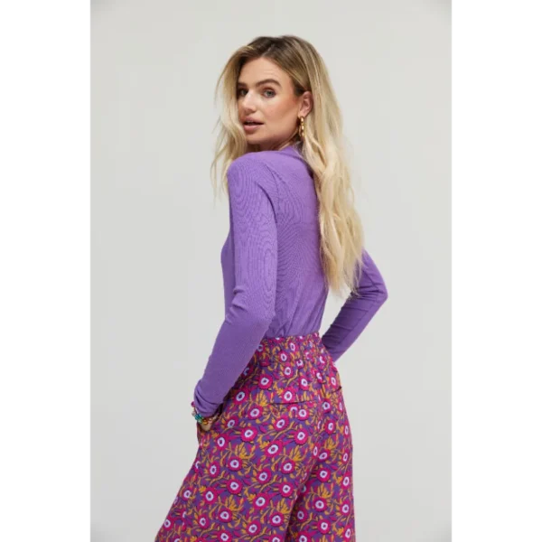 Harper&Yve Top Jane AW24P500 Paars