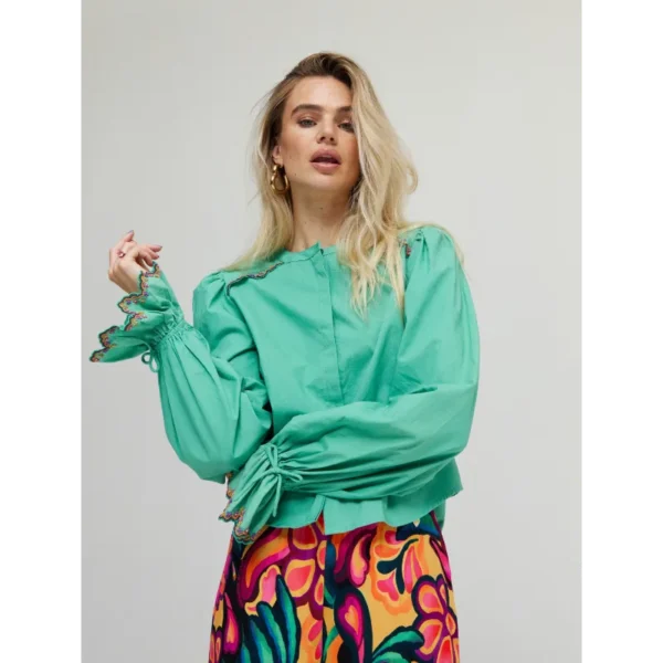 Harper&Yve Blouse Lily AW24C610 Groen