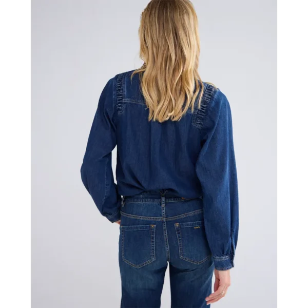 Summum-_fall-2024_453_2s3048-5156_3 Summum Blouse 2s3048-5156 Blauw