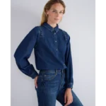 Summum Blouse 2s3048-5156 Blauw