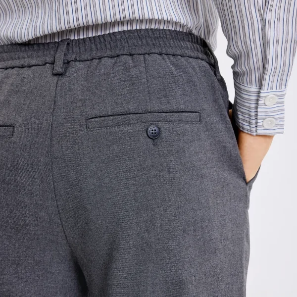 TheoPL_438-Granite_Melange-40154-31035_DETAIL_1 PLAIN Broek Theo 40154 Granite