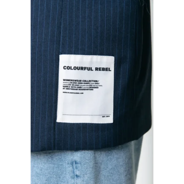 WJ116261-508-Darkblue-21094 Colourful Rebel Blazer Jesra WJ116261 Donkerblauw