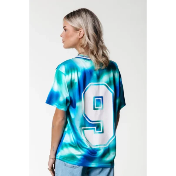 WT116263-102-Multicolor-21229 Colourful Rebel T-Shirt Tayla WT116263 Blauw