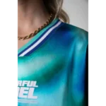 Colourful Rebel T-Shirt Tayla WT116263 Blauw