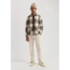 Dstrezzed Overshirt Key Check 151012 Beige