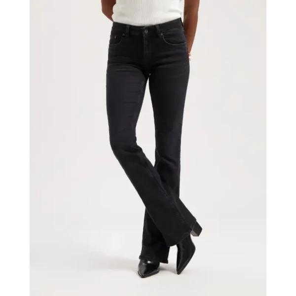 2024278-140-WorninBlack-11263 Kuyichi Jeans Amy 2024278 Worn in Black