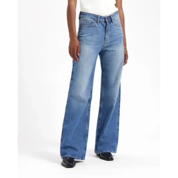 2024296-418-Rosebowlblue-11363 Kuyichi Jeans Harper Loose 2024296 Rosebowl Blue