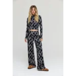 Harper&Yve Top Jeff AW24T502 Zwart