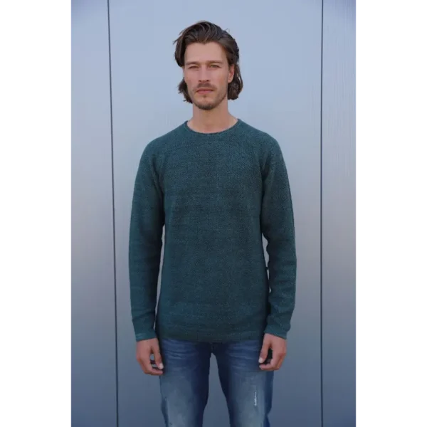 KNPAT_KOMBUGREEN_4 Kultivate Trui Pat 2401030800 Groen