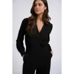 Yaya Jumpsuit 01-349015-409 Zwart