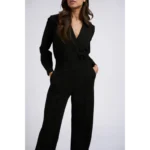 Yaya Jumpsuit 01-349015-409 Zwart