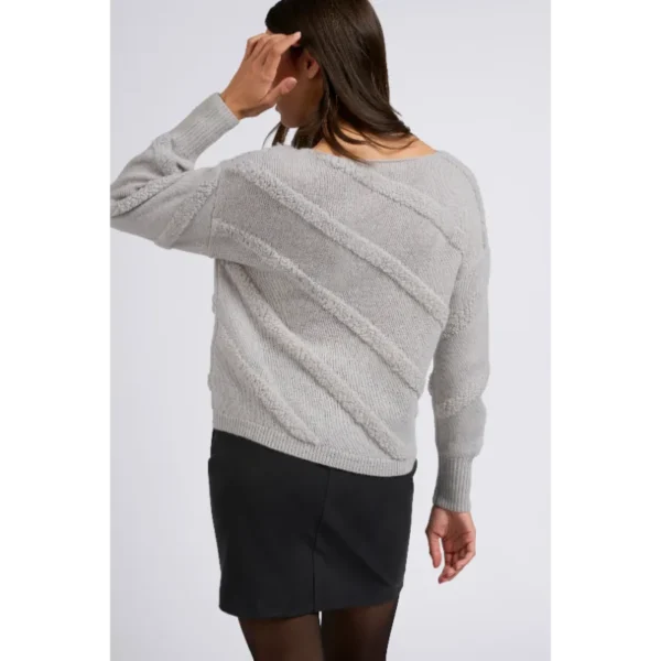 Yaya Sweater 01-000379-409 Grijs