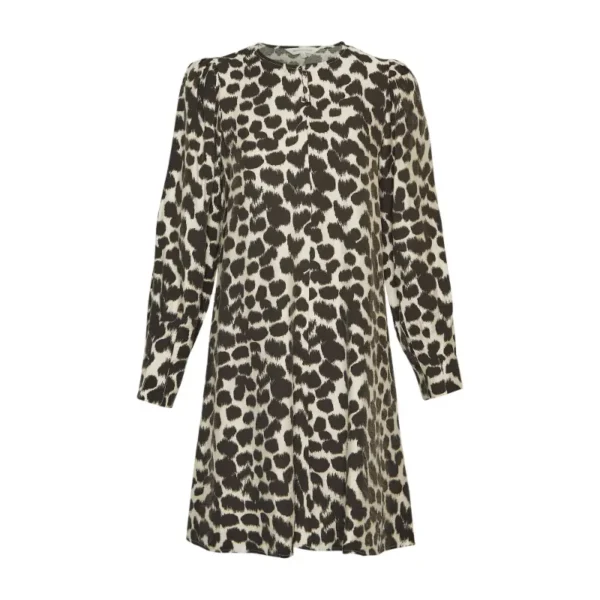 MSCH-Copenha_fall_winter-2024_oatmeal-animal_18557-16004 Msch Copenhagen Jurk MSCHOttelie 18557 Leopard