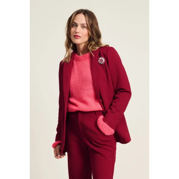 POM-Amsterda_FW2425_400_SP8058 POM Amsterdam Blazer SP8058 Rood