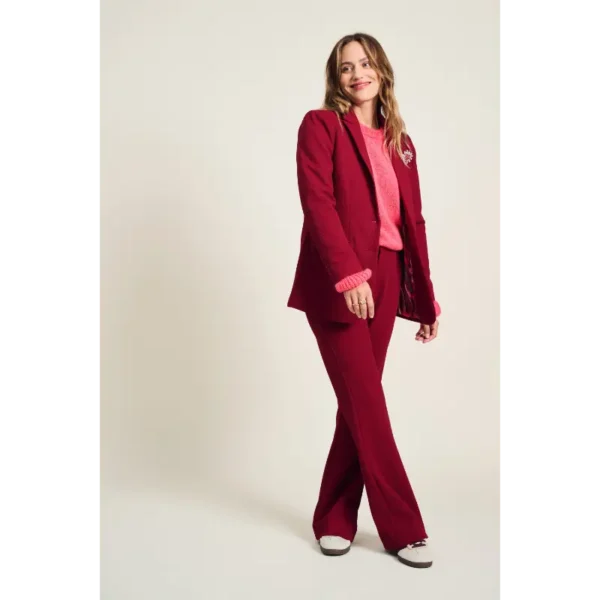 POM-Amsterda_FW2425_400_SP8058_3 POM Amsterdam Blazer SP8058 Rood