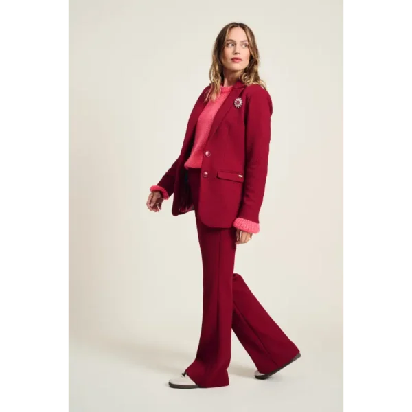 POM-Amsterda_FW2425_400_SP8058_5 POM Amsterdam Blazer SP8058 Rood