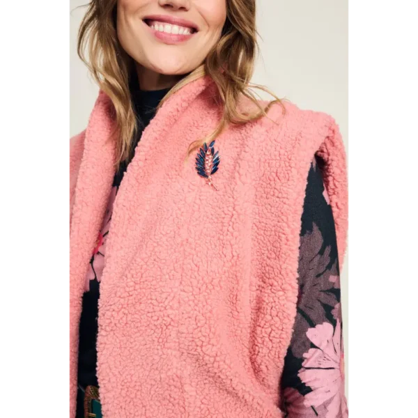 POM-Amsterda_FW2425_500_SP8060_5 POM Amsterdam Gilet SP8060 Roze