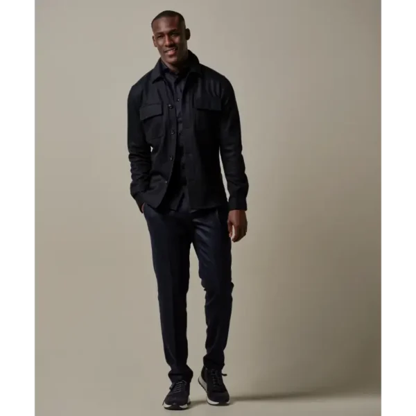 Profuomo Overshirt PPVF30003a Donkerblauw