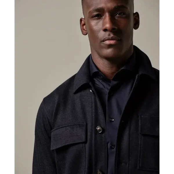 Profuomo Overshirt PPVF30003a Donkerblauw